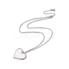 Sublimation Blank Aluminum Pendant Necklace LS-NJEW-E020-02P-03-3