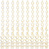 150Pcs 6 Styles 304 Stainless Steel Charms STAS-BBC0009-51-8