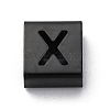 Ion Plating(IP) 304 Stainless Steel Square Slide Charms STAS-L132-15X-B-1