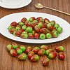 Mini Foam Imitation Olive Model DJEW-WH0042-23-3