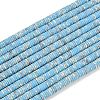Dyed Synthetic Imperial Jasper Beads Strands G-A272-C06-02-3