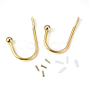 Zinc Alloy U Shape Hook Hangers Curtain SW-TAC0002-07C-1