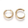 Ion Plating(IP) 304 Stainless Steel Huggie Hoop Earrings EJEW-O087-06A-2