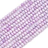 Electroplate Rondelle Glass Beads Strands GL-T021-2x2.5mm-17-21-1