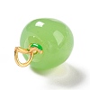 Handmade Lampwork Pendants LAMP-A150-06MG-08-01-4