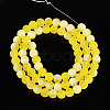 Frosted Transparent Glass Beads Strands LS-GLAA-T032-T6mm-MBB12-2