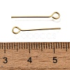 Brass Eye Pins KK-H502-02C-G-3