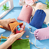 11Pcs 11 Colors Rectangle Cloth Packing Pouches ABAG-TA0001-87C-7
