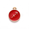 Alloy Enamel Pendants ENAM-S124-01B-07F-2