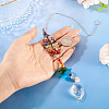 1Pc Wire Wrapped Alloy & Natural Mixed Stone Chips Tree of Life Hanging Suncatchers HJEW-TA0001-45C-5