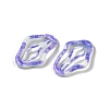 10Pcs 5 Colors Tartan Pattern Epoxy Resin Snap Hair Clip PHAR-P009-01J-3