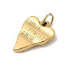 304 Stainless Steel Pendants STAS-Z179-34G-2