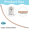Round PU Imitation Leather Bag Handles FIND-WH20023-029P-04-2