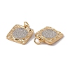Brass Pendants KK-G439-50G-2
