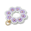 Seed Beads Beaded Charms PALLOY-MZ00205-01-4