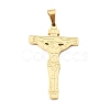 304 Stainless Steel Pendants STAS-P441-03G-1
