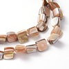 Erose Shell Beads Strands PBB071Y-3