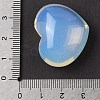 Opalite Love Heart Stone G-I367-03C-3
