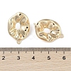 Brass Stud Earring Findings KK-G491-55G-3