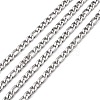 Tarnish Resistant 304 Stainless Steel Mother-Son Chains CHS-K001-32-7mm-1