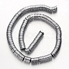 Electroplate Non-magnetic Synthetic Hematite Beads Strands G-F300-17B-01-2