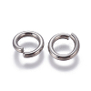 Tarnish Resistant 304 Stainless Steel Open Jump Rings STAS-G190-16P-1