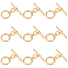 10 Sets Brass Toggle Clasps KK-BBC0021-08-1