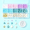 DIY Synthetic Turquoise & Seed Beads Bracelets Making Kits DIY-FS0007-01-7