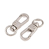 Alloy Swivel Clasps STAS-B121-02P-02-1-2