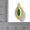 Natural Green Onyx Agate(Dyed & Heated) Pendants STAS-L277-09G-03-3