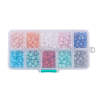 10 Colors Acrylic Imitation Gemstone Beads OACR-JP0001-01-6mm-2