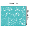 Self-Adhesive Silk Screen Printing Stencil DIY-WH0338-305-2