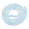 Glass Imitation Cat Eye Beads Strands GLAA-N075-01A-03-2