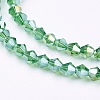 Glass Beads Strands EGLA-S056-06-3