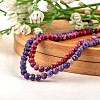 2 Strands 2 Colors Natural American Turquoise Beads Strands G-SZ0001-34A-5