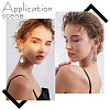 100Pcs 2 Colors 304 Stainless Steel Ball Stud Earring Post STAS-BBC0001-78-5