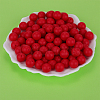 Round Silicone Focal Beads SI-JX0046A-123-3