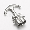 304 Stainless Steel Anchor Hook Clasps STAS-E133-103P-2