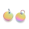 Ion Plating(IP) 304 Stainless Steel Charms EJEW-L238-03C-M-2