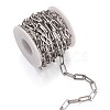 Tarnish Resistant 304 Stainless Steel Paperclip Chains STAS-R100-38-4