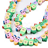 Handmade Polymer Clay Beads Strands CLAY-N008-073-B01-3