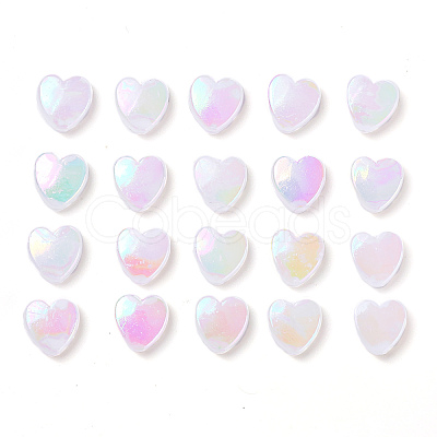 100Pcs Eco-Friendly Transparent Acrylic Beads TACR-YW0001-07H-1