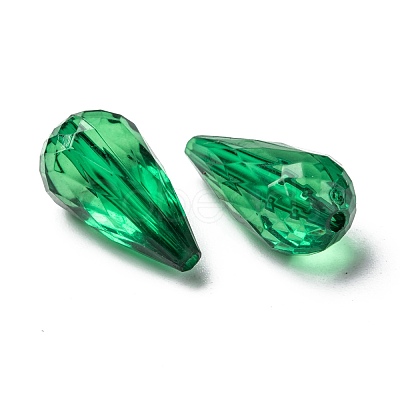Transparent Acrylic Beads TACR-351-17-1