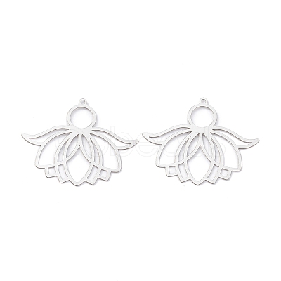Non-Tarnish 201 Stainless Steel Pendants X-STAS-B038-06P-1