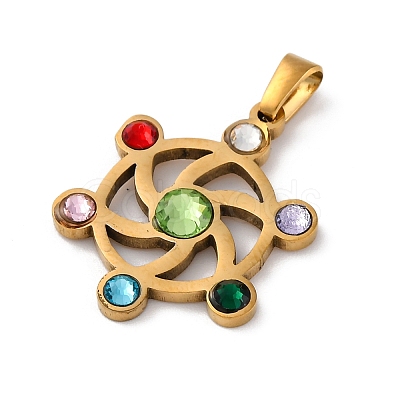 304 Stainless Steel Pendants STAS-L280-01G-01-1