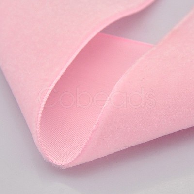 Polyester Velvet Ribbon for Gift Packing and Festival Decoration SRIB-M001-23mm-123-1