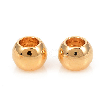 201 Stainless Steel Spacer Beads STAS-L244-24B-G-1