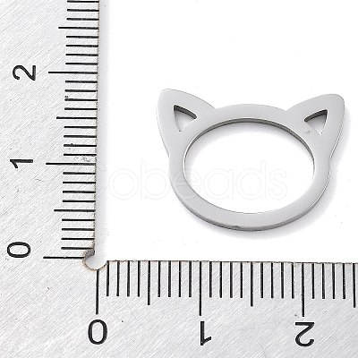 304 Stainless Steel Pendants STAS-I327-02P-05-1