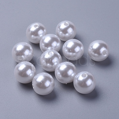 Imitated Pearl Acrylic Beads PACR-20D-1-1-1