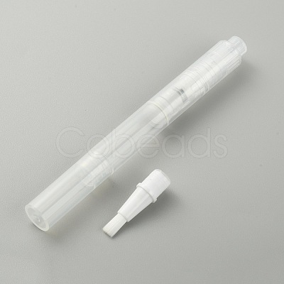 Plastic Transparent Twist Pens AJEW-WH0332-01-1